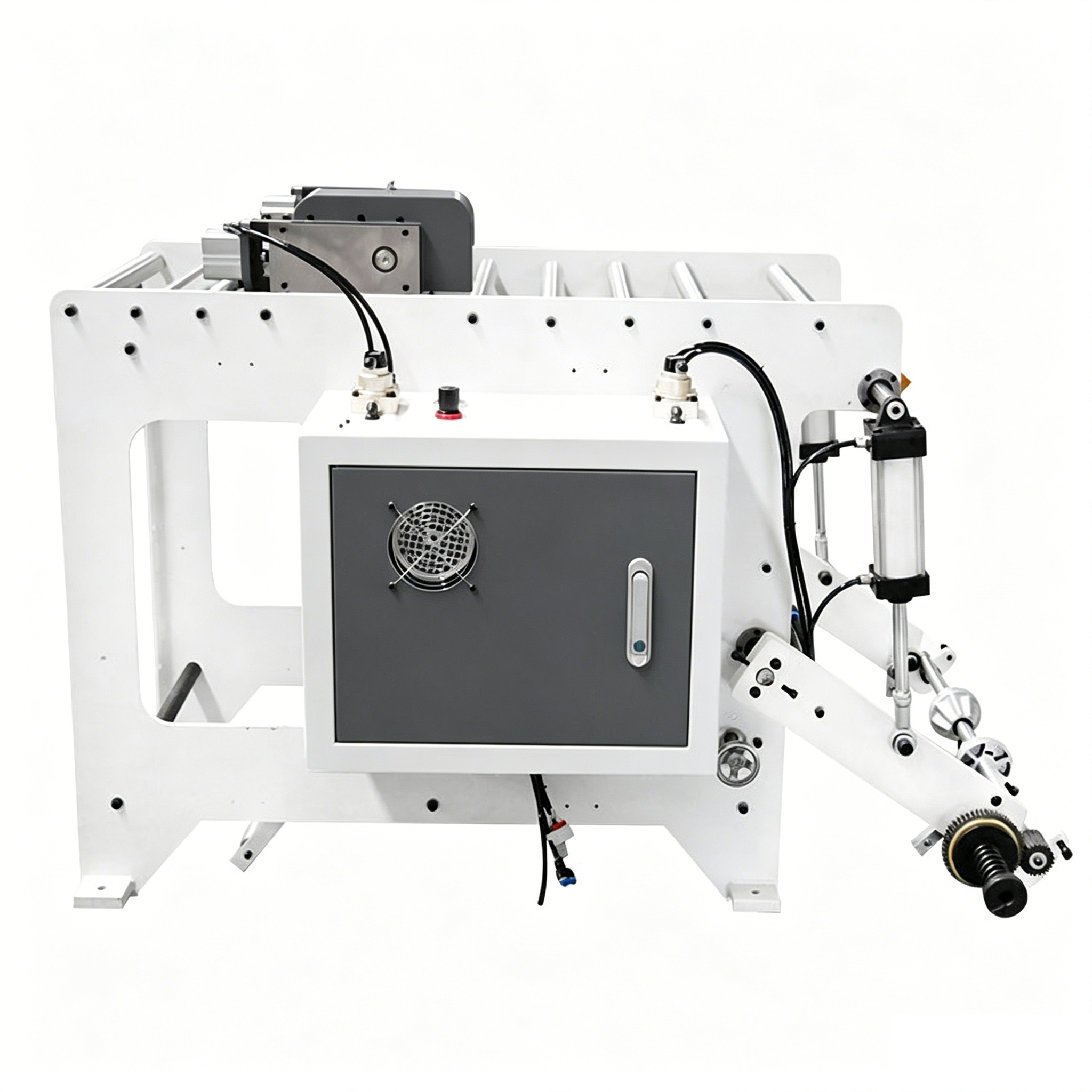 Fully Automatic Pet Plastic Garbage Bag on Roll Making Machine Dog Poop Bag Making Machine (Feeding Device )